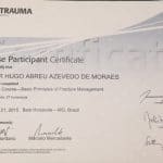 Dr Vitor Hugo Abreu Joelho Certificado AOTrauma Course