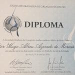 Dr Vitor Hugo Abreu Joelho Diploma Sociedade de Cirurgia do Joelho