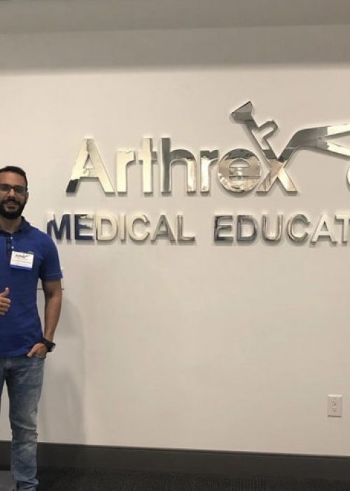 Dr Vitor Hugo joelho anthrex medical education
